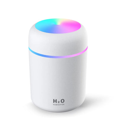 Portable Mini Humidifier, 300Ml -White