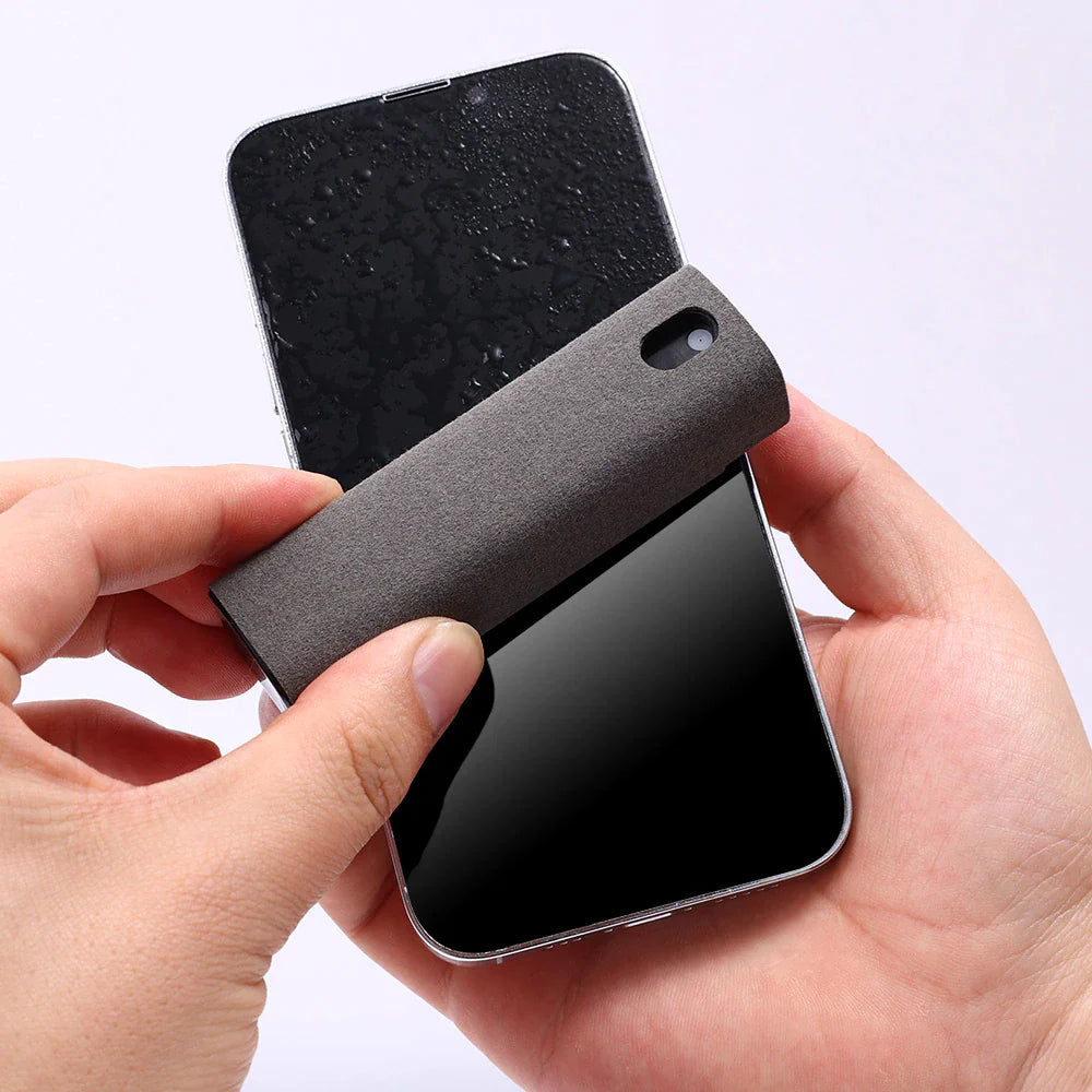 2-in-1 Ultimate Phone & Screen Cleaner Spray with Microfiber Cloth