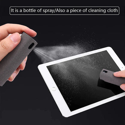 2-in-1 Ultimate Phone & Screen Cleaner Spray with Microfiber Cloth