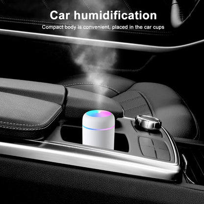 Portable Mini Humidifier, 300Ml -White