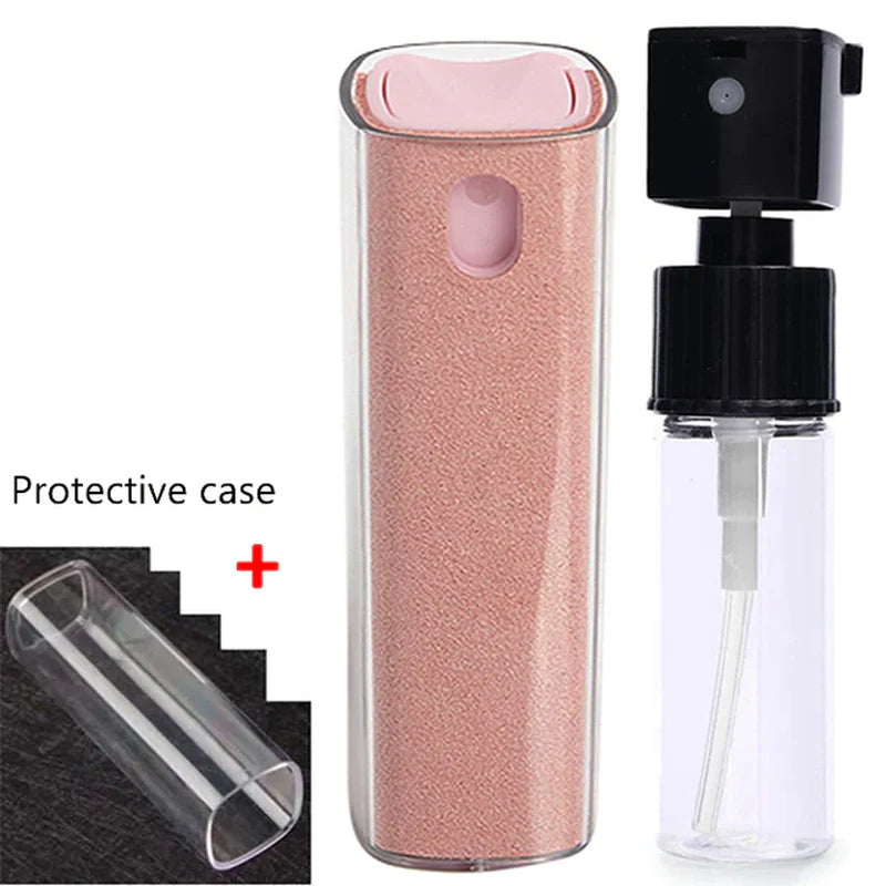 2-in-1 Ultimate Phone & Screen Cleaner Spray with Microfiber Cloth